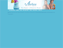 Tablet Screenshot of antheahotelapartments.com.cy